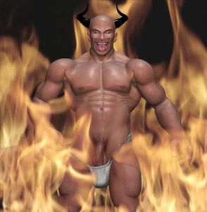 devil jockstrap
