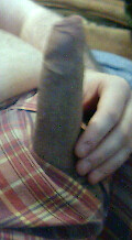My cock, red plain boxers...