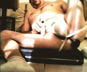 plugged barknot to keep a favoritecum and piss load up his ass for the entire day.