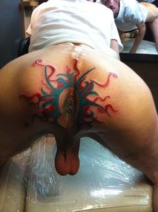 01 Just after it was Tattooed for the First Time.