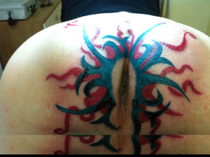 Ass Hole RE Inked. As it Looks Now.