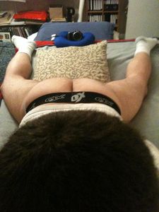 In new jock strap