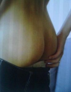side view of the goods