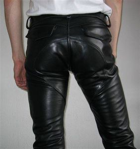 in leather
