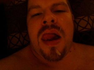 Yes, I do shoot far enough to give myself a facial.