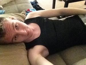 Trying to look sexy