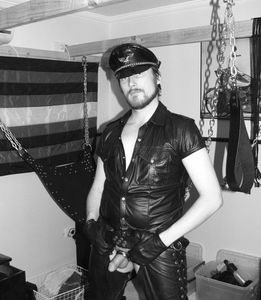leathered up in playroom