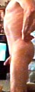 well, all undressed and nowhere to go