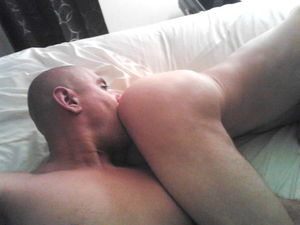 Damn he gets his tongue deep inside