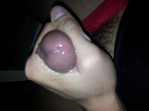 still hard after shooting my cum..