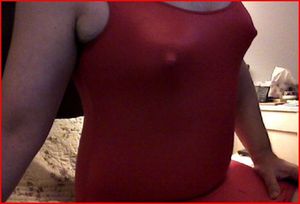 Red is so hot, especially "wet look"