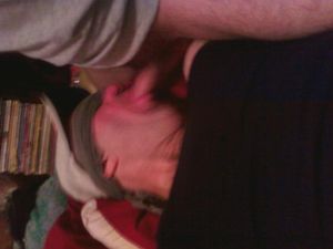showed up at this guy's house- he was blindfolded ass up face down. sucked me hard then i came in his hole.