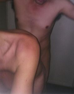 Me taking it up the ass...