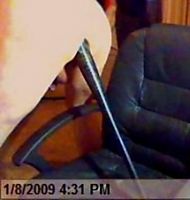 ME Ball bat in me.  Actually measured and had about 10" of that bat in me.