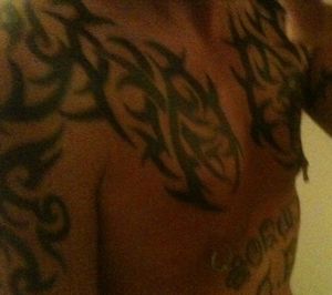 Chest tatt