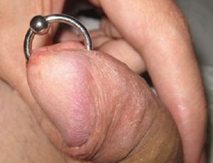 My pierced cock