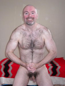 front pose muscle naked