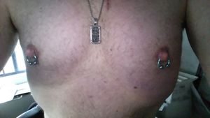Nips are pierced now