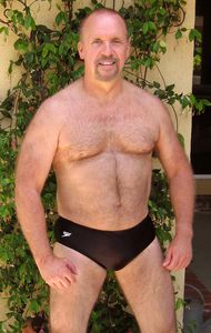 Ronnie in Speedo