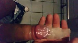 KINKYNOTABOOMENSEX WANKING IN ANONYMOUS USED CONDOM
