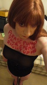 Please Pump Your Sperm right UP me