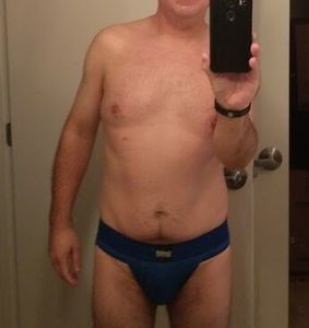 Jockstrap selfie
