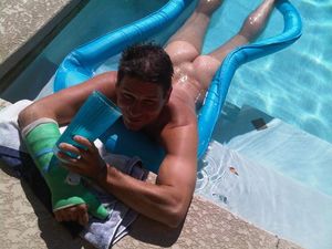 Pool side