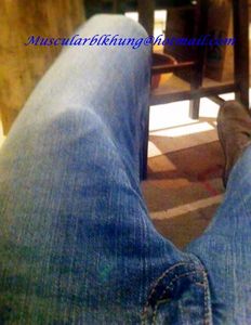 1Msclrblkhng   Free Willy  hardcock in jeans