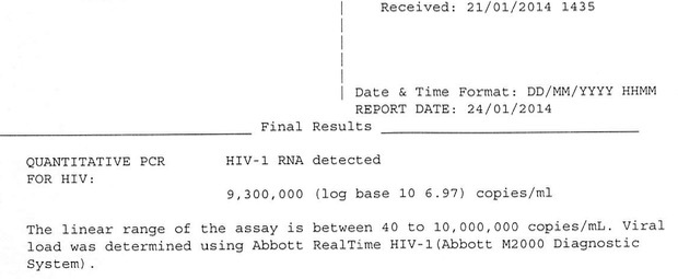 My Test Results