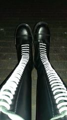 These boots are made ...