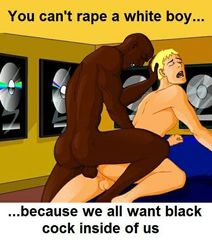 You cannot rape a white boy...