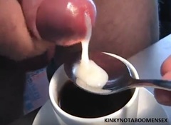 Specialita della casa; a bit of cream in your expresso?