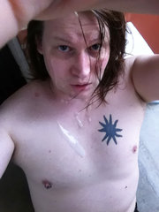 without makeup, but with cum :)
