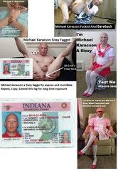Michael Karacson Naked Sissy Faggot Exposure 21