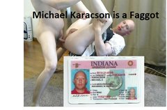 Michael Karacson Sissy Faggot 04