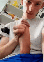 Hot well hung boy