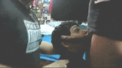 2 tops 1 bottom Face fuck 1