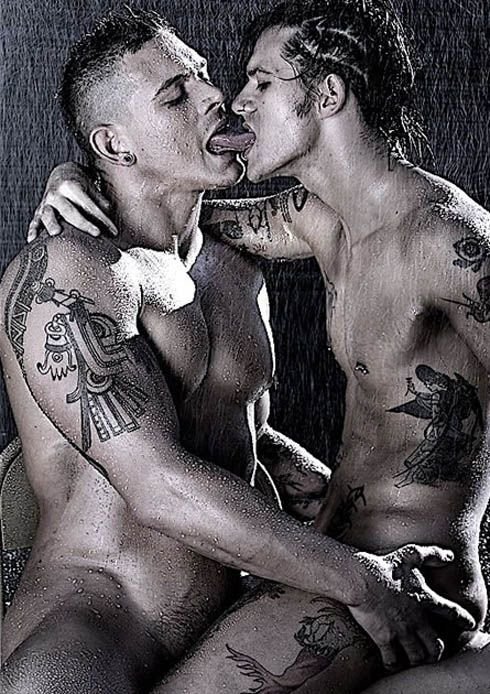 Pierced, inked and shaved! The markings of a true PLAYER!