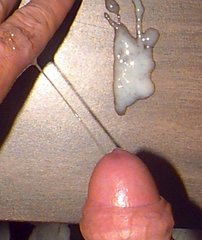 Cum on desk