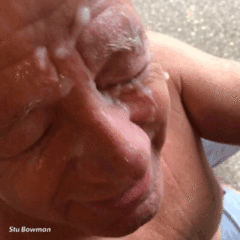 Stewart Bowman Bukkake face.GIF