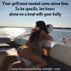 Janice White with her real man boyfriend on Keystone Lake.png