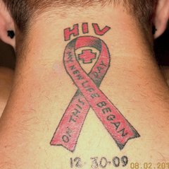 HIV Tattoo