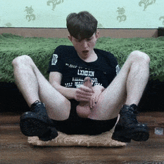 Hot boy Jerking off monster cock 1