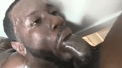 black guy takes a huge cock