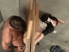 Fucked at gloryhole