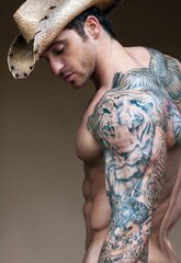 tatted cowboy  :->