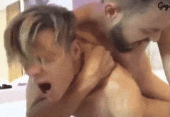 Young boy ass stretching