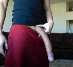 Incredible white cock