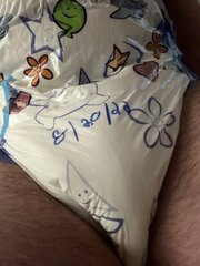 locked diapered and keeping track of the date.jpg