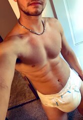 Locked in chastity shaved diapered